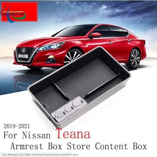 For Nissan Teana 2019-2021 Armrest Box Storage Box Modified Car Central Storage Box Compartment Car Accessories