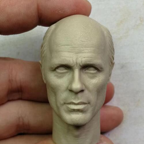 Blank Hot 1/6 Scale Head Sculpt Ed Harris Major Konig Unpainted Fit 12" Figure