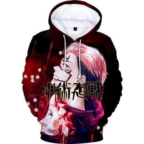 Anime Jujutsu Kaisen 3D Print Hoodies Sweatshirts Men/Women/Kids High Quality Streetwear Long Sleeve mens hip hop hoodies