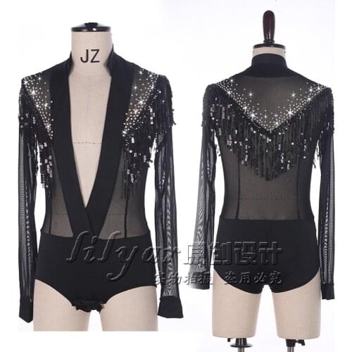 Latin Dance Top Latin Dancing Shirts Adult Kids Competition Performance Wear Salsa Square Professional Practice Clothing