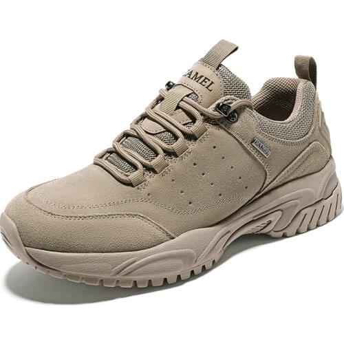 CAMEL Outdoor Waterproof Walking Shoes Men 2020 Autumn New Comfortable Cushioning Non-slip Breathable Leisure Sports Hiking Shoe