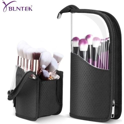 YBLNTEK Makeup Brush Holder Waterproof Case for Brush Organizer for Brushes Cosmetic Bag Makeup Pouch Bag Makeup Accessories