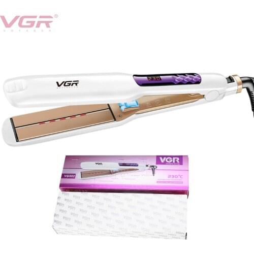 Dry and wet hair straighter. Infrared splint straight hair stick. Womens negative ion multi-end straightener straightener clip
