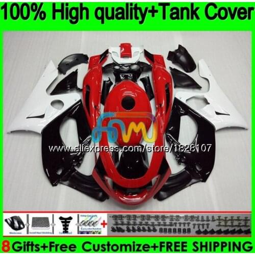 YZF-600R For YAMAHA YZF600R Thundercat 96 97 98 1999 2000 2001 Red black hot 02 72BS.64 YZF 600R 1996 1997 1998 99 00 01 Fairing