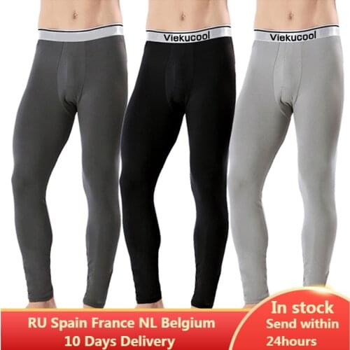 Winter Sleepwear Men Thicken Thermal Underwear Warm for Underpants Autumn Clothes Legging Tight Thermo Male Underwear Long Johns