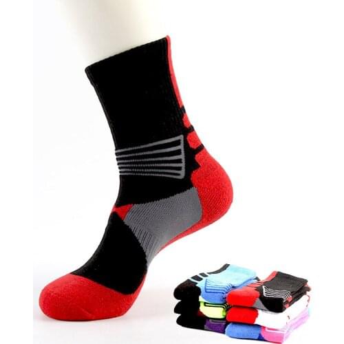 1 Pair Sports Socks Men Women High Quality Basketball Elite Socks Adult Sock Outdoor Climbing Running Athletic Comfortable Socks