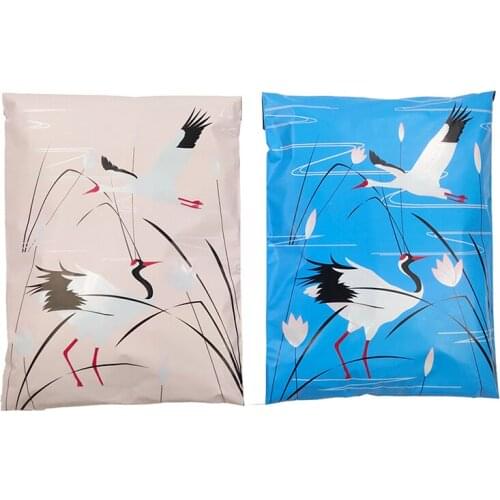 50Pcs/Lot Pink Plastic Envelope Blue Poly Mailer Self Sealing Adhesive Courier Bag Waterproof Bag Clothes Packaging Envelopes