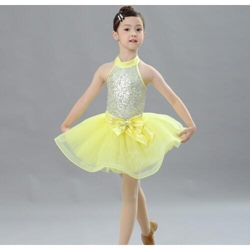 H2686 Girls Princess Ballet Dancing Dress Clothes Children Tutu Dresses Swan Lake Pancake Costumes Professional Performance Wear