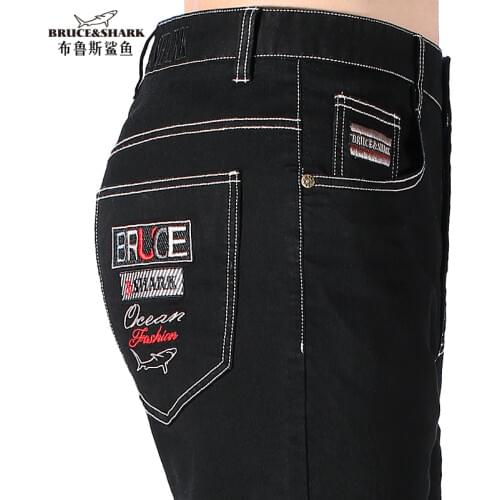 2021 New Summer Mens Jeans Thin Cotton Straight Leg Mens Casual Jeans Classic Jeans Young Jeans Stretch Fashion Casual