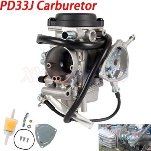 PD33J Carburetor Carb For Yamaha YFM250 YFM350 YFM400 YFM450 Kodiak 400 450 Big Bear 400 Grizzly 450 350 400 Wolverine 350 ATV