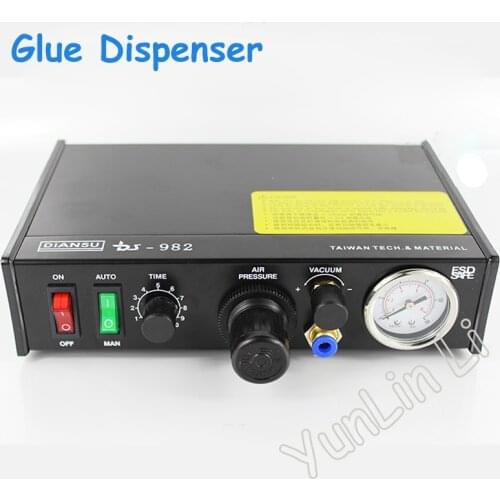 110V/220V Professional Precise Glue Dispenser Solder Paste Liquid Controller Glue Dropper Fluid Dispenser Tools machine