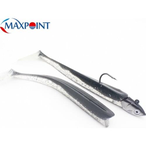 Fishing Lures with 20g Jig Head Big Paddle 11 cm Swimbait for Pike Soft Baits Fishing Set Bait Soft lure Inshore Fishing Rig