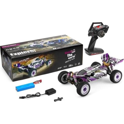 Wltoys 124019 High Speed Rc Car 1:12 55Km/h High Speed RC Car 2.4G Metal Chassis Shock Absober Electric Rc Car Toy