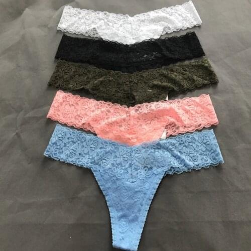US Size Sexy Women Thongs and G strings Women Panties Female Seamless Lace Lingerie Underwear
