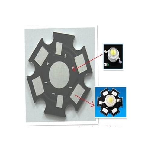 10pcs 1W 3W 5W High Power LED Heat Sink Aluminum Base Plate