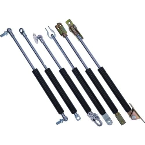 2PCS 150mm Gas Spring Stroke 18*8 Rod 50N-500N/5kg-50kg Cupboard Hinges Gas Spring Force lift support 380mm Hole Center Distance