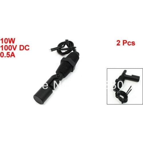 2 Pcs x P.P Side Mount Horizontal Liquid Water Level Sensor Float Switch for Tank Pool ZPC3
