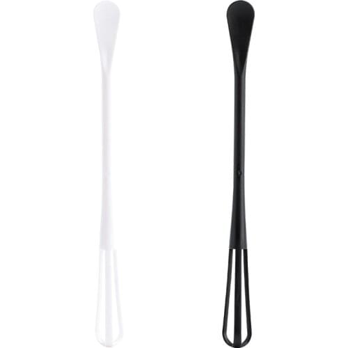 2 In1 Manual Egg Mixer Beater Whisk Thermomix Seasoning Spoon Jam Mustard Cream Spoon Kitchen Tools Gadgets