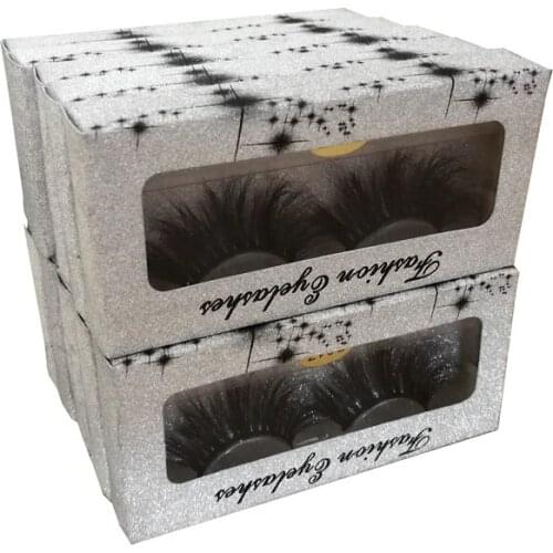 25mm Mink Eyelashes 10 Pairs Make Up Mink Lashes Volume False Eyelashes Long Lashes Mink 25mm 3D Magnetic Eyelashes