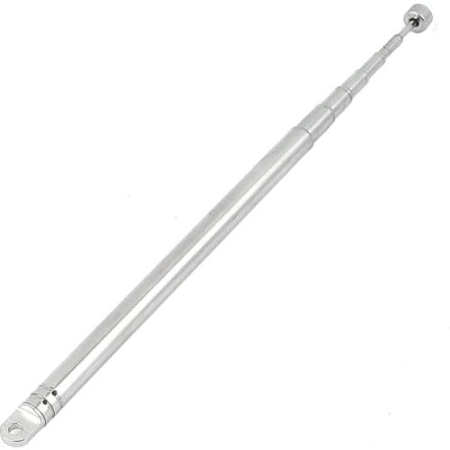 7 Section AM Radio, FM, TV Expansion Antenna Aerial 60 cm long