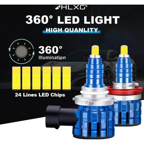 20000LM H7 LED Headlight Mini Lamp H4 LED Bulbs H11 H8 Car Headlamps 9005 HB3 9006 HB4 H9 6500k Fog light LED Lamp Turbo LED 360