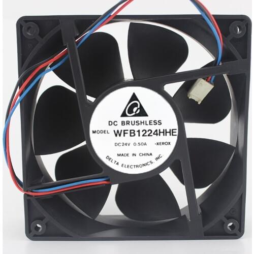 Brand new original WFB1224HHE 12038 12CM 24V 0.50A 3-wire Inverter Fan
