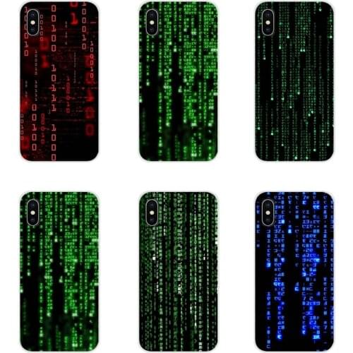 Accessories Phone Cases Covers For Huawei Honor 4C 5C 6X 7 7A 7C 8 9 10 8C 8S 8X 9X 10I 20 Lite Pro Fashion Matrix Code