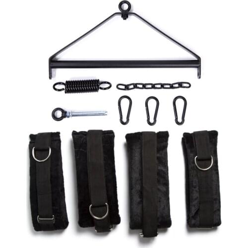 BDSM Set Sex Swing Soft Material Sex Handcuffs Bandage Gear Adult Games Chairs Hanging Door Swing Erotic Sex Toys for Couples