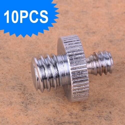 Free shipping Hot 10pcs 1/4" Male Threaded to 3/8" Male Threaded screw Adapter