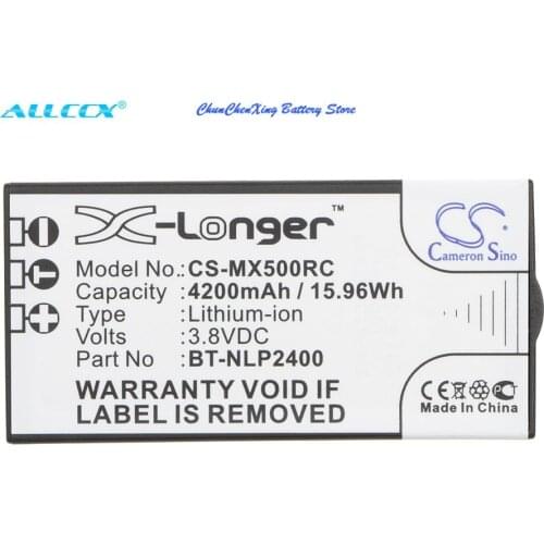 Cameron Sino 4200mAh Battery BT-NLP2400, NC1110 for Universal MX-5000