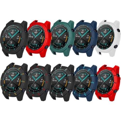 Case For -Huawei -Watch GT2 46mm Colorful Smart Watches Cover TPU Shell GT 2 46mm Protector SIKAI Sport Accessories