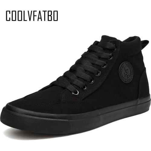 COOLVFATBO Men's High Top Sneakers