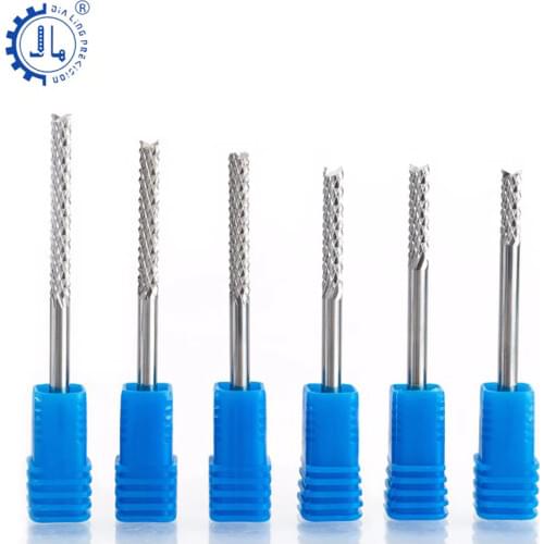 3.175 shank Corn Cutter cutting High Quality pcb milling bits end mill CNC router bits for circuit boards power boa boards 1pc