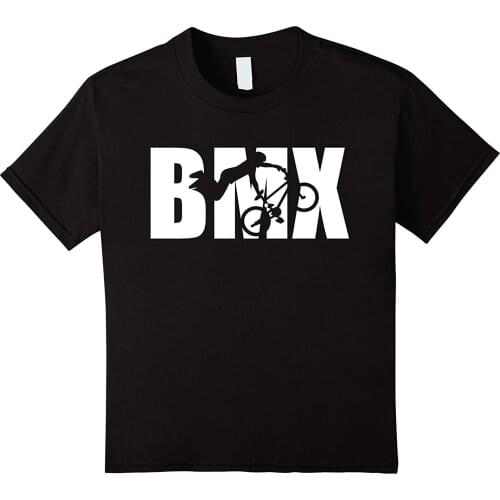 Summer Fashion BMX Sporter T-Shirt Cotton O-Neck Short Sleeve Mens T Shirt New S-3XL