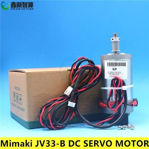 Mimaki jv33 motor dc scan servo motor for inkjet printer mimaki jv33 jv4 ts34 (MK JV33-B) DC SERVO MOTOR for eco-solvent pinter