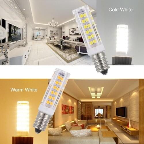 3pcs Mini E14 LED Lamp 5W 220V LED Corn Bulb 2835 Beads 360 Degree Beam Angle Replace Lampada Halogen Chandelier Lights Pendant
