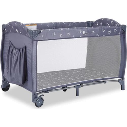 Multifunctional foldable baby crib infant baby bed fence bed portable playpen sleeping game bed