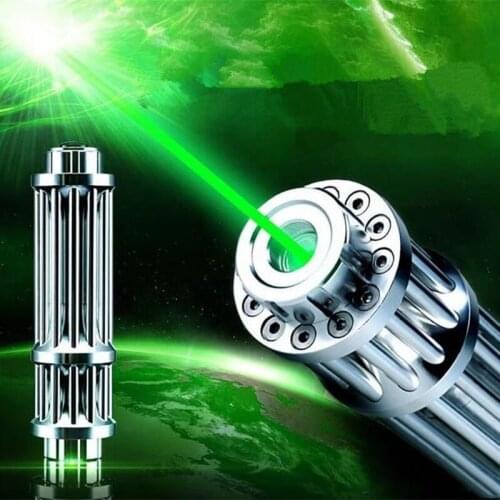 High Power Green Laser Pointer 2in1 star Powerful lazer Pointer Burning Beam red Laser Point Focus Lazer Pen Combination