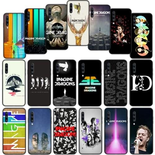 Night Music Imagine Dragons Soft Cover Case for Samsung Galaxy Note 10 20 Ultra S10 Plus S10e Lite
