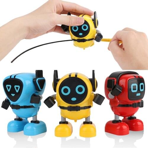 New Cute Multifunction Gyro Robot Multiple Gameplay Robot DIY Inertia Puzzle Robot Clockwork Gyro Inertia Toys for Children