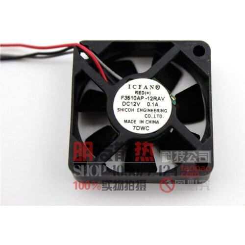 Original F3510AP-12RAV 3510 12V 0.1A Silent cooling fan ICFAN