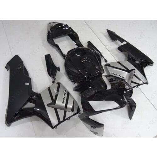 Body Kits CBR1000RR 2004 - 2005 Black Silver Plastic Fairings Fireblade 04 Fairings CBR1000 RR 05