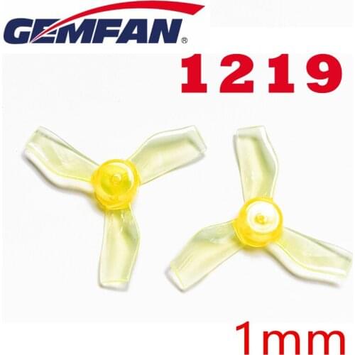 GEMFAN 1219 31mm 1mm Hole 3blade Propeller PC Props CW CCW for 0703-1103 RC Drone FPV Racing Brushless Motor Spare Parts