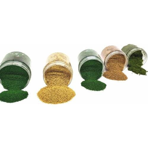 Bottled Terrain powder Grass Powder Foliage For Model Building Artificial Wargame Landscape Scenery Diorama 1/35 diy model kit