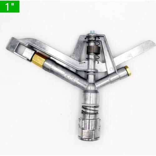 1"(dn25) Zinc Alloy Rotary Rocker Arm Rotary Metal Nozzle Watering Sprinkler For Garden Lawn Sprayer Mirco Irrigation