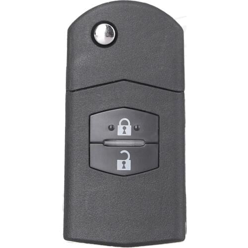 2 Buttons folding Key Shell For MAZDA-3 2004-2013 Replacement remote Case PG536A Auto Accessories