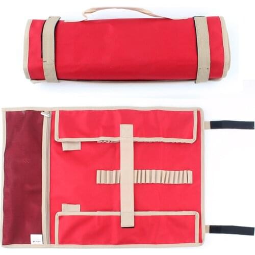 Tent Stake Storage Bag, Heavy Duty Oxford Cloth Bag with Handle for Tent Pegs and Camping Hammer, Waterproof Outdoor Tool Bag