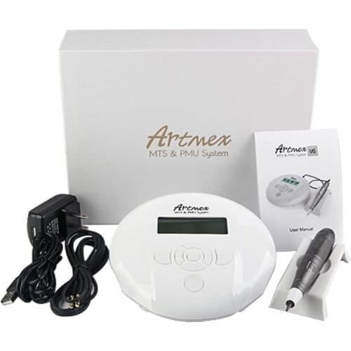 Artmex V6 MTS PMU tattoo eye lip liner semi permanent make up beauty device eyeliner eyebrow Pen microneedle system pigmentation