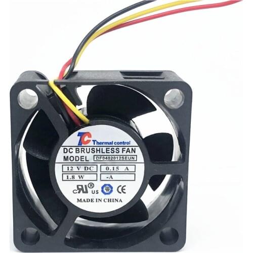 40mm 40x40x20mm server fan 4020 12v 4cm server inverter cpu axial blower cooling fan 3PIN