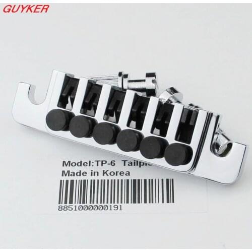 Vintage TP 6 Chrome 70s Tailpiece guitar bridge LP guitar